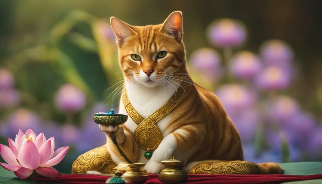 Buddhist Cat