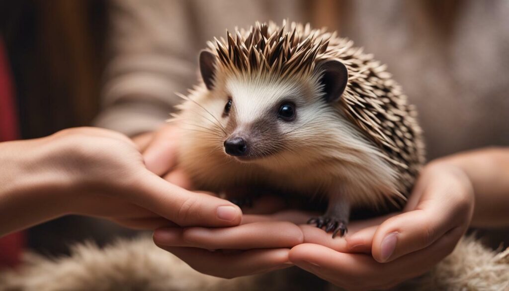 Handling and Taming Hedgehogs