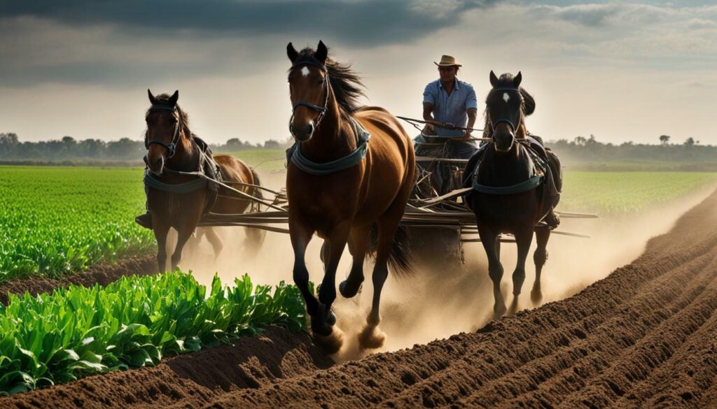 benefits of using horses in agriculture