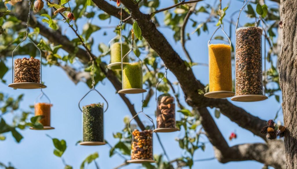 bird feeders
