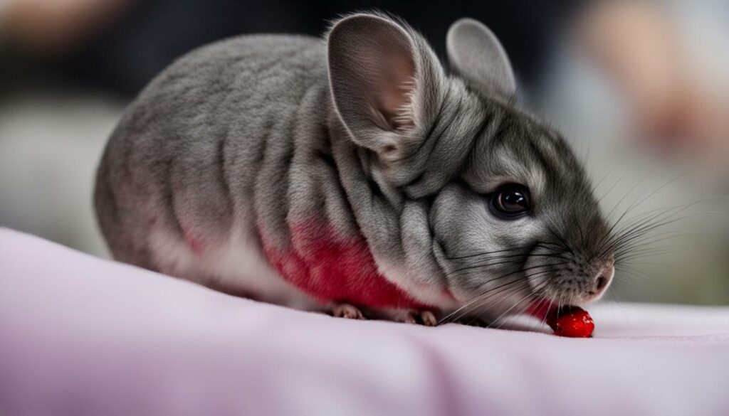 bite wounds in chinchillas