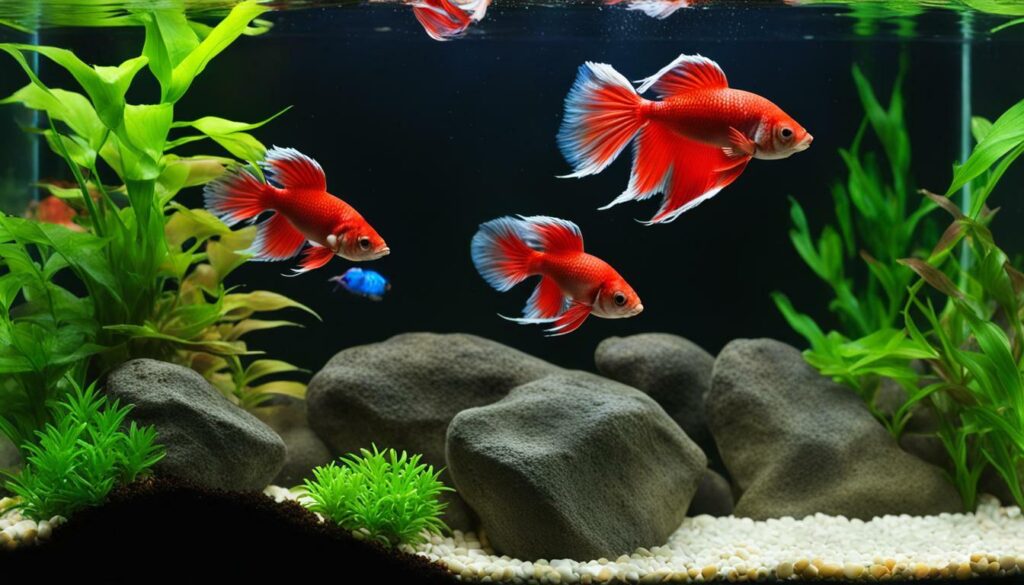 female betta hiding spots