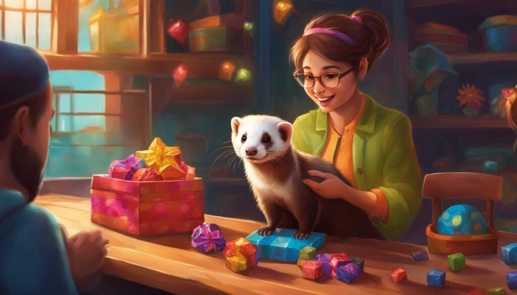 ferret training rewards