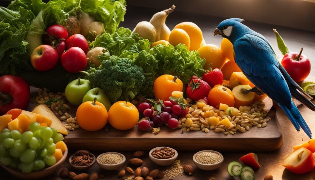 home-cooked meals for birds