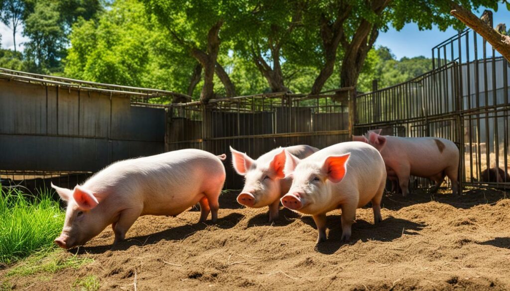 pig health and comfort