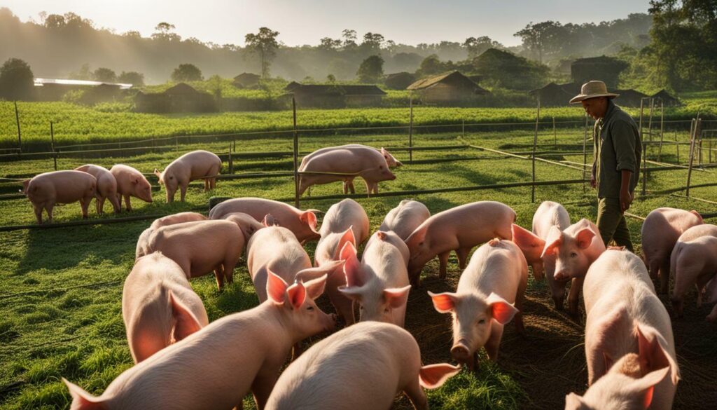 post-weaning growth in pigs